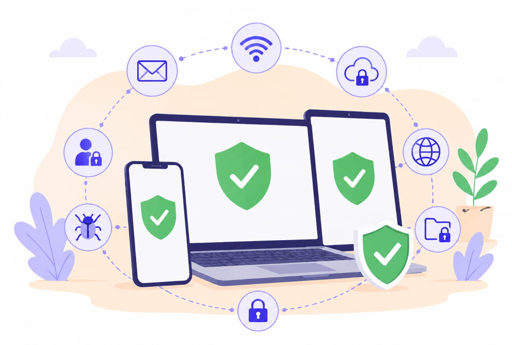 Безопасность Android-смартфона и компьютера с элементами киберзащиты