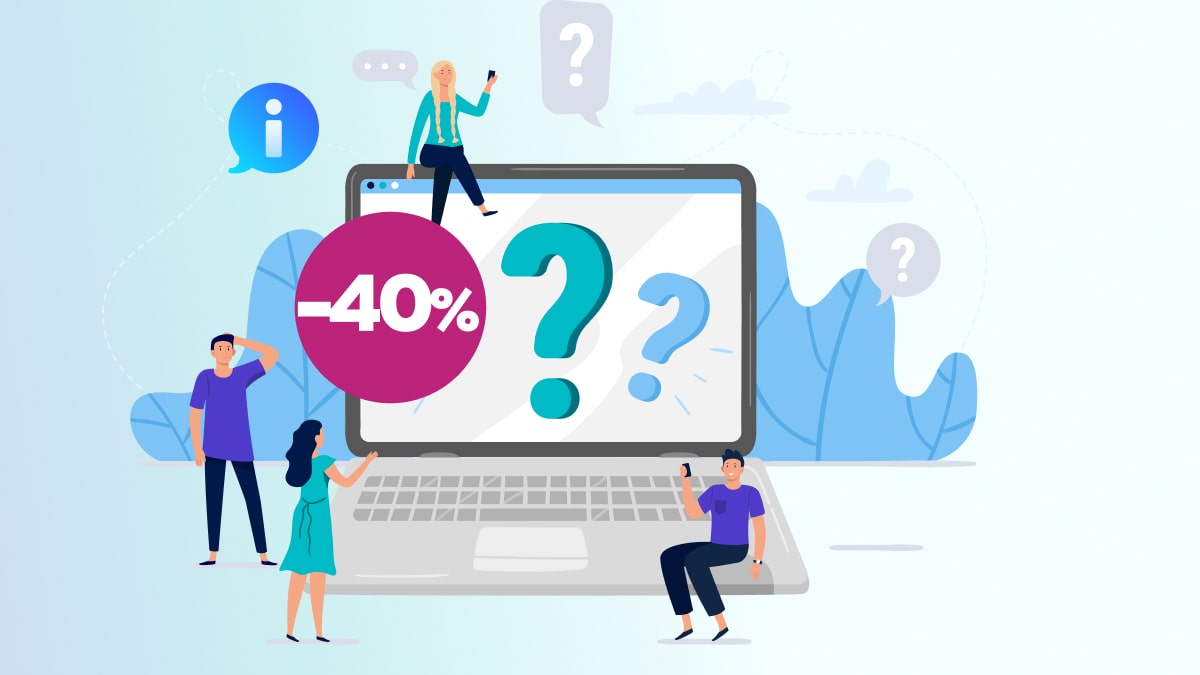 Промокод на скидку до 40%