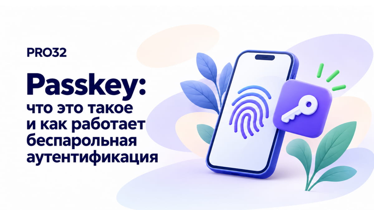 Passkey: что это такое и как работает беспарольная аутентификация
