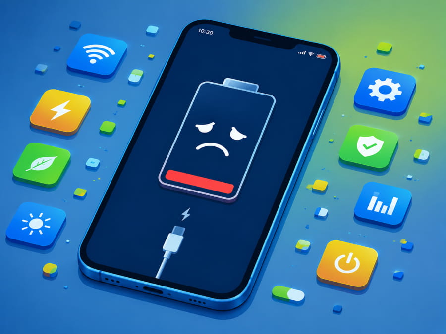 Почему садится батарея Android