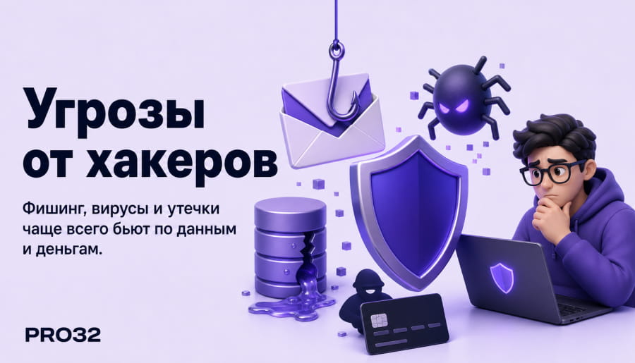 Набор инструментов хакера: иконки эксплойта, сниффера, брутфорсера и сетевого сканера.