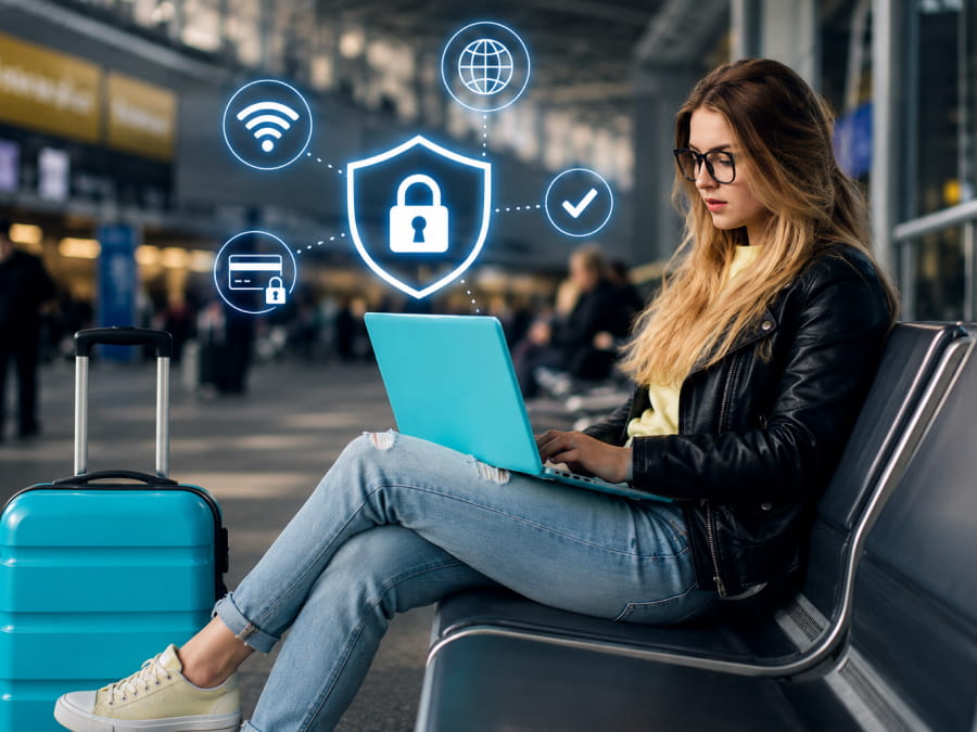 Безопасное использование публичных Wi-Fi сетей и защита личных данных в интернете
