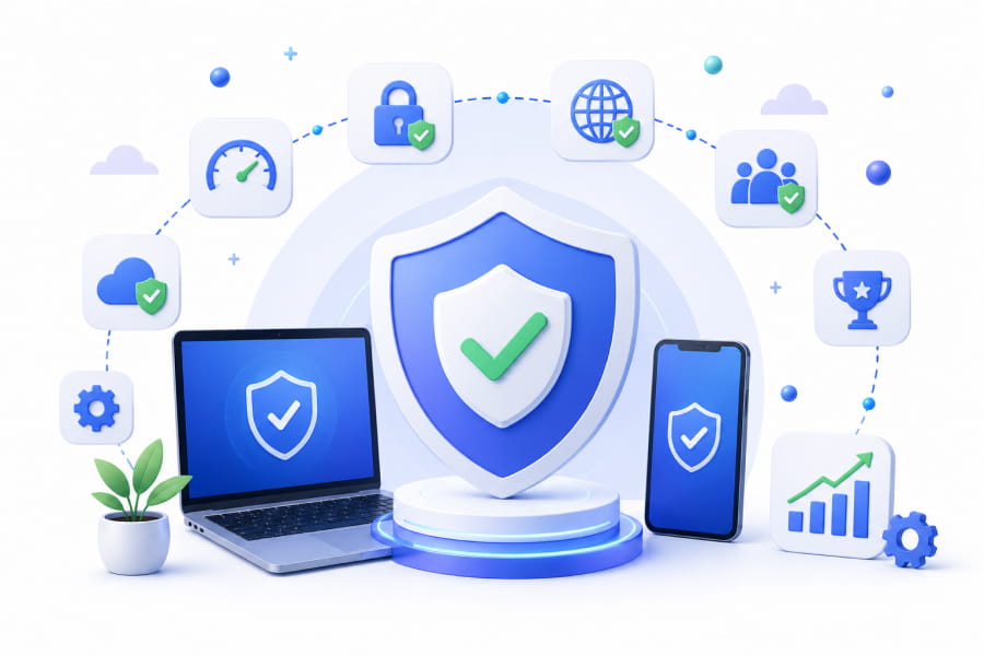 Возможности антивирусной защиты PRO32 Total Security для безопасной работы на устройстве